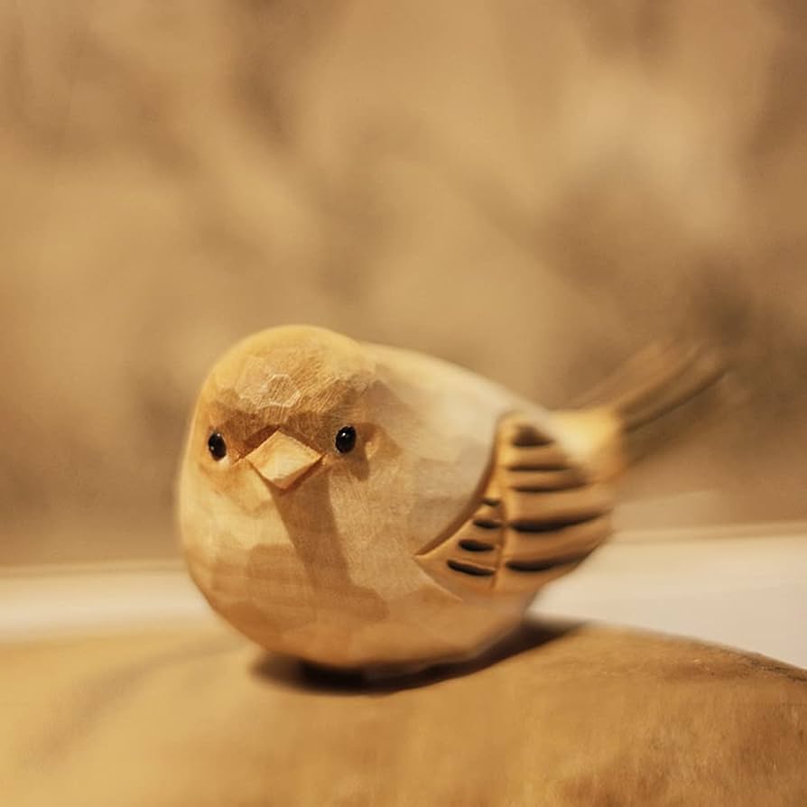 希少◎花台bird 木彫り Amazon.co.jp: HIGHAWK鳥 バード 木製 飾り 玄関先 置物 動物